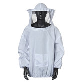 Beekeeping Suit Jacket Veil and Bee Hat Dress Smock Equip Protection